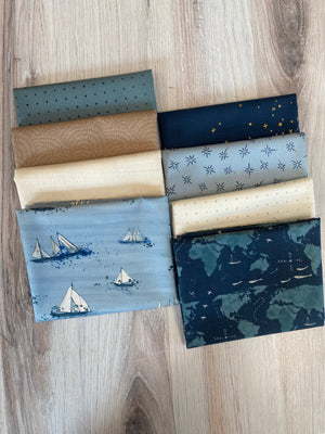 Moda, Fancy That, Longshore, Fat Quarter Bundle