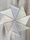 Lynny Lou, Patriotic whites, Fat Quarter Bundle