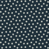 Star Flowers Navy 229249 by Cloud 9