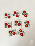 Minki Kim Camelia Woven Labels P178-SIWL13