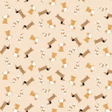 Wheat Raise The Woof ST-D3293WHEAT by Dear Stella