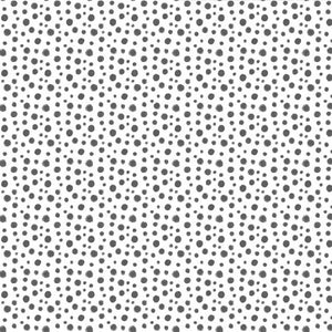 White Dalmation Spots ST-D3295WHITE by Dear Stella