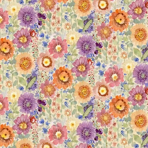 Multi Farm Flowers ST-DCJ3244 MULTI by Dear Stella
