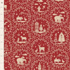 Merry Little Christmas by Tilda Red, Paperscenes Burgundy, TIL100625-V15