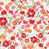 White Berry Sweet Packed Poppies Y4350-1 by Clothworks