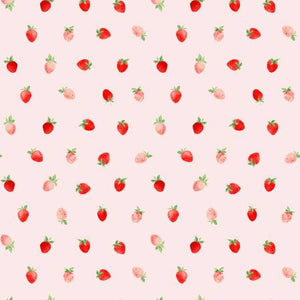 Light Pink Berry Sweet Mini Strawberries Y4354-41 by Clothworks