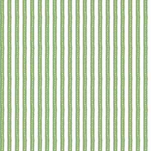 Green Berry Sweet Stitchy Stripe Y4358-21 by Clothworks