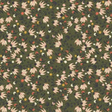 AC801-MO3 Riverbank - Edge Flower - Moss Fabric
