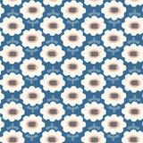 LV1001-CO2 Fox & Flutter - Morning Bloom - Cornflower Fabric