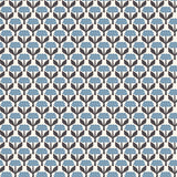 LV1003-BF2 Fox & Flutter - Dewdrop - Blue Flower Fabric
