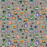 MA101-GJ2 Monster Block Party - Portrait Gallery - Ghouls Just Want To Have Fun Fabric