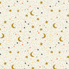 RP1305-CR3M Halloween - October Night - Cream Metallic Fabric