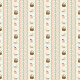 RP1807-CR1 Home Sweet Home - Farmhouse Stripe - Cream Fabric