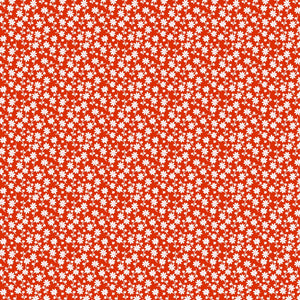 Sweet Daisy Red-Elise from Poppie Cotton EE25512