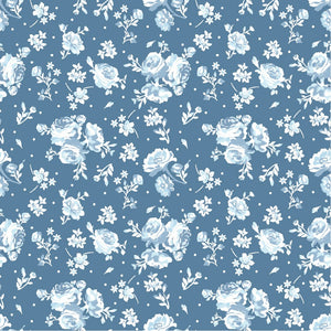 Vintage Rose Denim-Elise from Poppie Cotton EE25505
