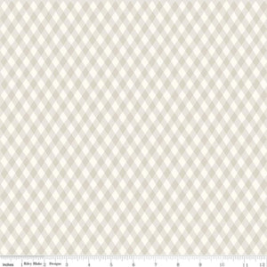 Honey Bee Plaid Taupe C11703-Taupe
