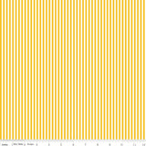 1/8" Stripe Mustard by Riley Blake C495-Mustard