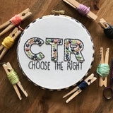CTR Downloadable PDF Embroidery Pattern