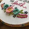 Faith Downloadable PDF Embroidery Pattern