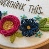 Overthink This Downloadable PDF Embroidery Pattern