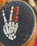 Peace Out Downloadable PDF Embroidery Pattern