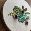 Succulent Downloadable PDF Embroidery Pattern