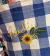 Sunflower Sampler Downloadable PDF Embroidery Pattern