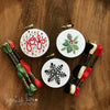 "Ornaments" Downloadable PDF Embroidery Pattern