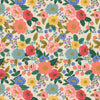 RP1001-CR2M Vintage Garden - Vintage Blossom - Cream Metallic Fabric